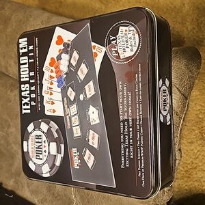 Texas Hold Em Poker Tin